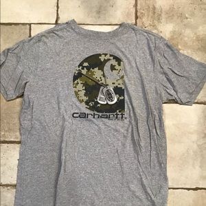 Carhartt helmets to hard hats tee